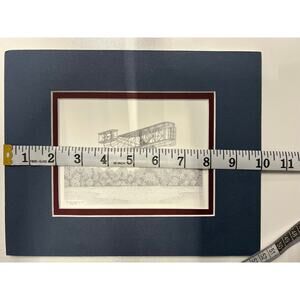 The 1905 Wright Flyer III over Huffman Prairie, Dayton Ohio by Kathy Gross